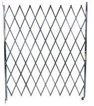 folding gate, full door width