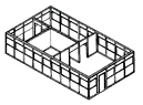 2-sided driver security cage