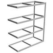 Long Span Shelving, 72" x 24" x 84" No Decking, 1400 Lbs. Cap., Adder