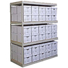 Record Storage Shelving - 42"w x 30"d x 84"h Adder w/ 4 Shelves