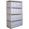 Record Storage Shelving - 69"w x 30"d x 108"h Starter w/ 5 Shelves