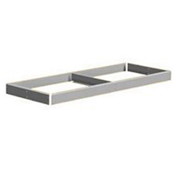 Extra Shelf - 96" x 30" - No Decking, Center Supports, Channel Beam