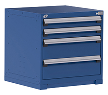Heavy Duty Modular Drawer Cabinet - 30"W x 21"D x 30"H with 4 Drawers